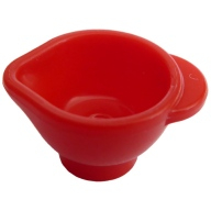 Lego nálevka, odměrka, červená (93082b RED)